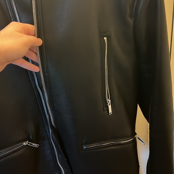 Zara (faux) leather jacket - Picture 10 of 11